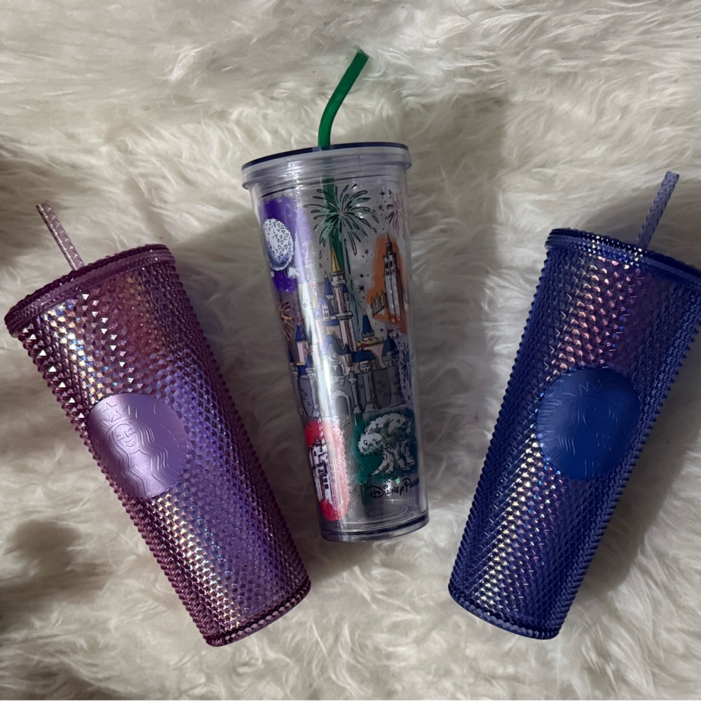Starbucks Disney tumblers